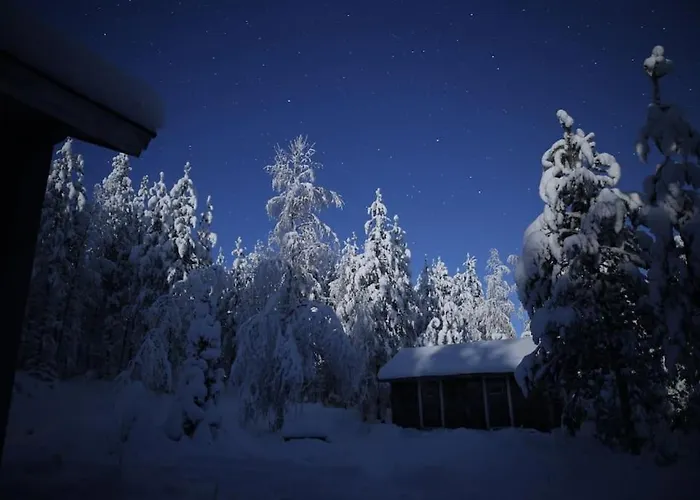 Appartement Kimppa-cabin / дом в лесу у озера Kolari